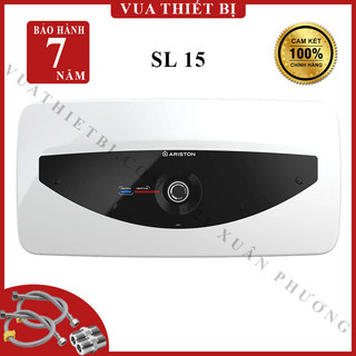 Ariston slim 15 sl15 lít - sl 15 2.5fe - bình nóng lạnh gián tiếp