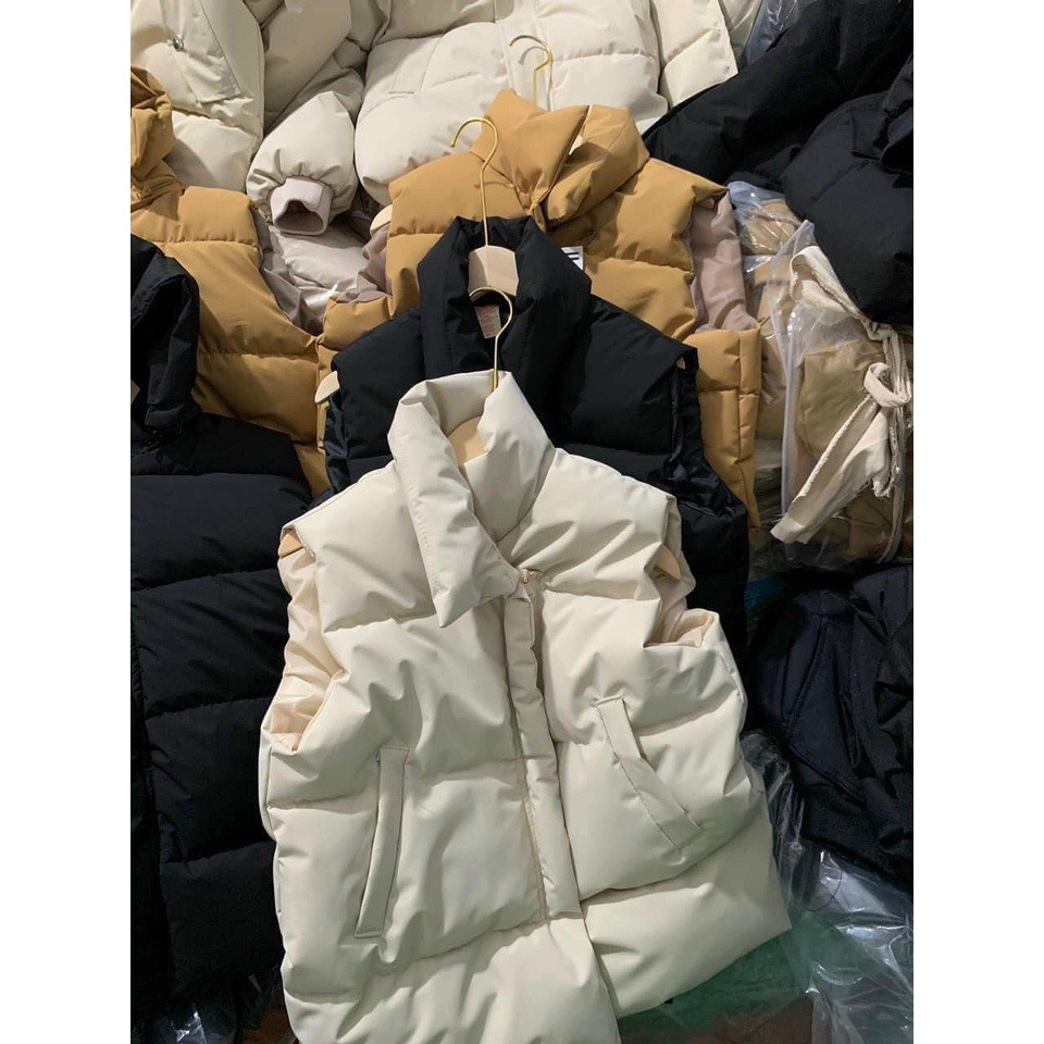 Áo phao gile nữ,  áo khoác phao ấm áp phong cách Hàn Quốc (ảnh VIDEO thật) | BigBuy360 - bigbuy360.vn