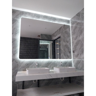 80x60cm Gương soi nhà tắm đèn led AAArealhome BGL Gương soi toilet đèn led Gương soi nhà tắm Gương soi toilet