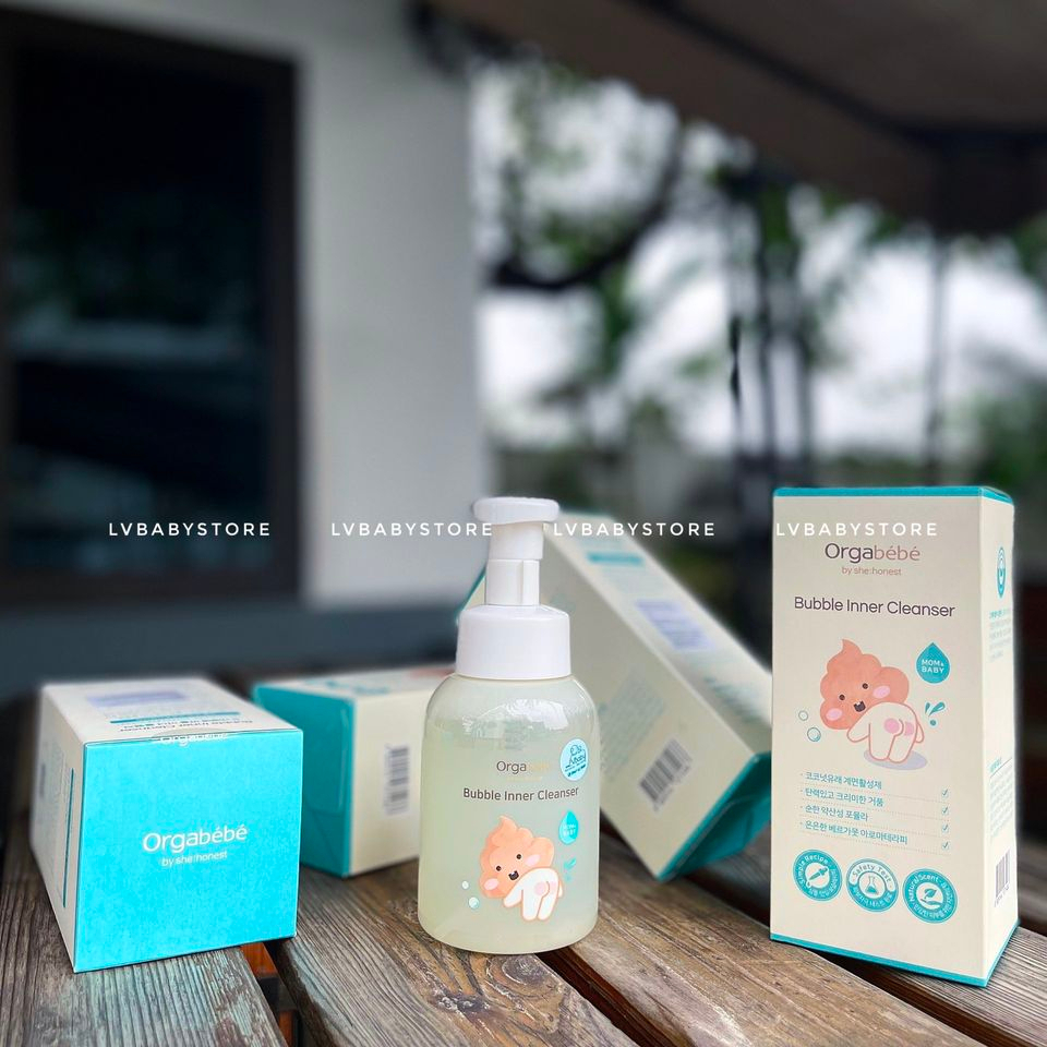 BỌT VỆ SINH VÙNG KÍN ORGABÉBÉ CHO BÉ