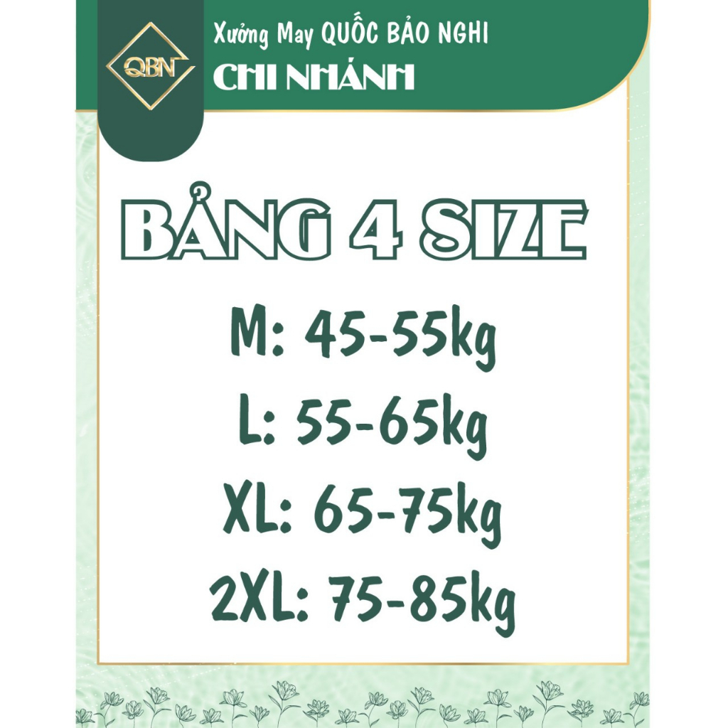 Set Đùi Cotton Áo Thêu Gấu Mặc Nhà Bigszie