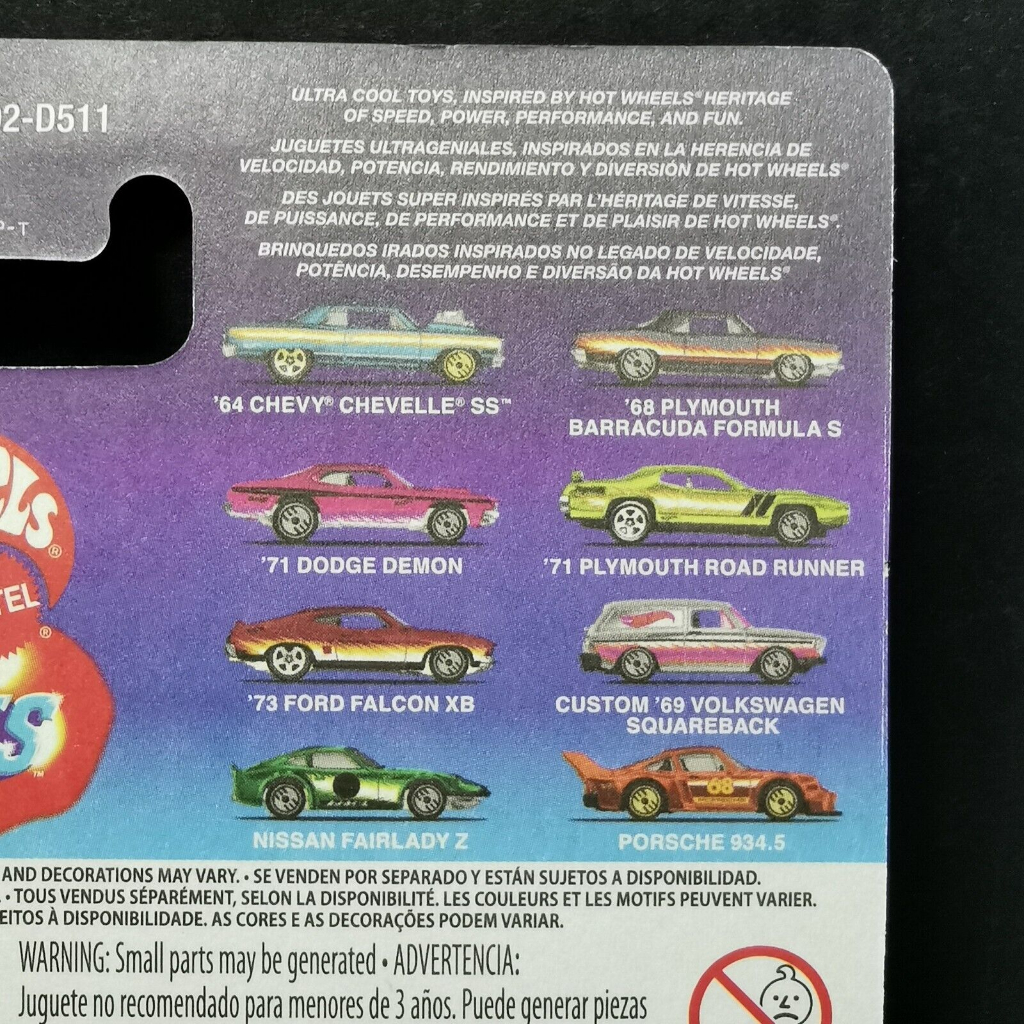 Xe mô hình Hot Wheels 1/64 Ultra Series Hots Mix 2 # Porsche 934.5