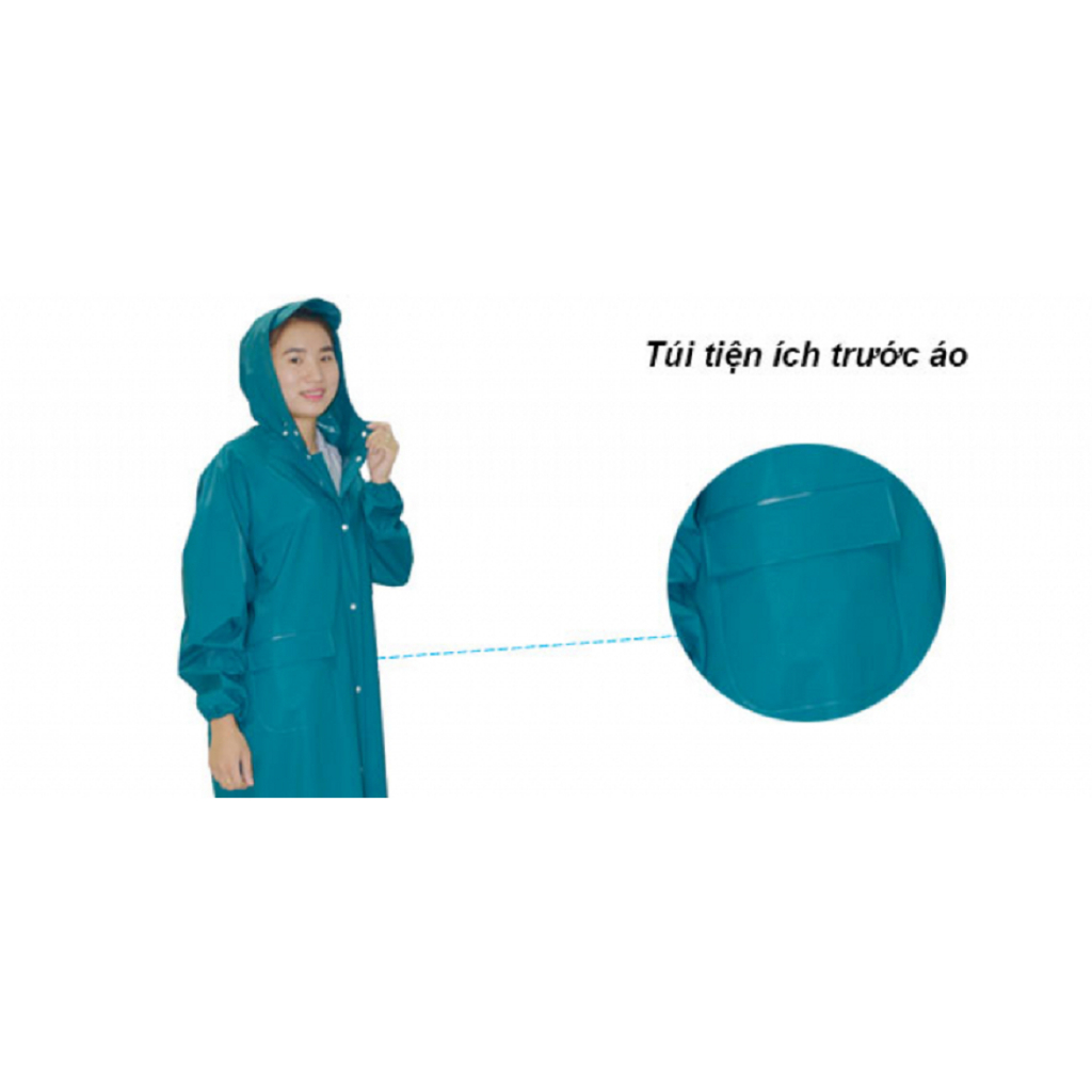 Áo Mưa Bisur Zipper Rando Chính Hãng