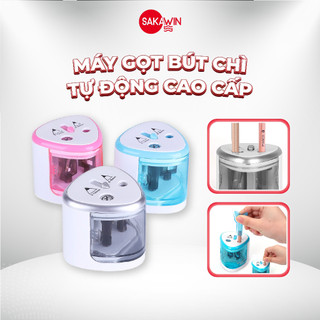  Gọt bút chì tự động Tenwin, Gọt bút chì cho bé an toàn, tiện lợi, Thiết kế hiện đại