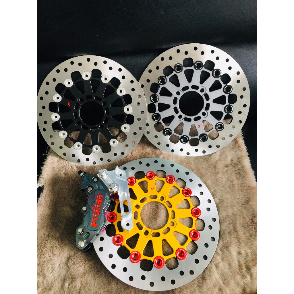 COMBO heo+pát+đĩa wave 110 đĩa kingdrag 267mm-pát wave110 260/267mm-heo 4pis prado