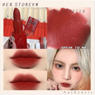 Son thỏi vỏ đỏ 3ce soft matte lipstick màu speak to me - đỏ đất