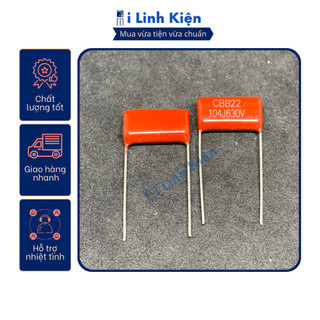 Tụ 104J 630V 5 con chất lượng tốt.