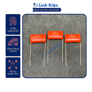 Tụ 104J 630V 5 con chất lượng tốt.