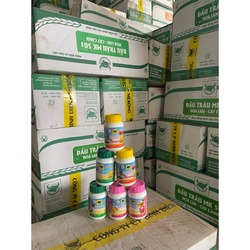 Bộ ba phân bón lá, kích hoa, tăng sinh trưởng đầu trâu 501 + 701 + 901
