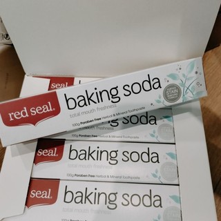 Red Seal Baking Soda Kem đánh răng [mẫu mới]