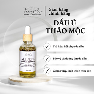 Dầu ủ tóc thảo mộc trẻ hóa da đầu, mọc tóc, dưỡng tóc khỏe, sạch gàu nấm, ngứa da đầu NÀNG CÁO 30ml🍂