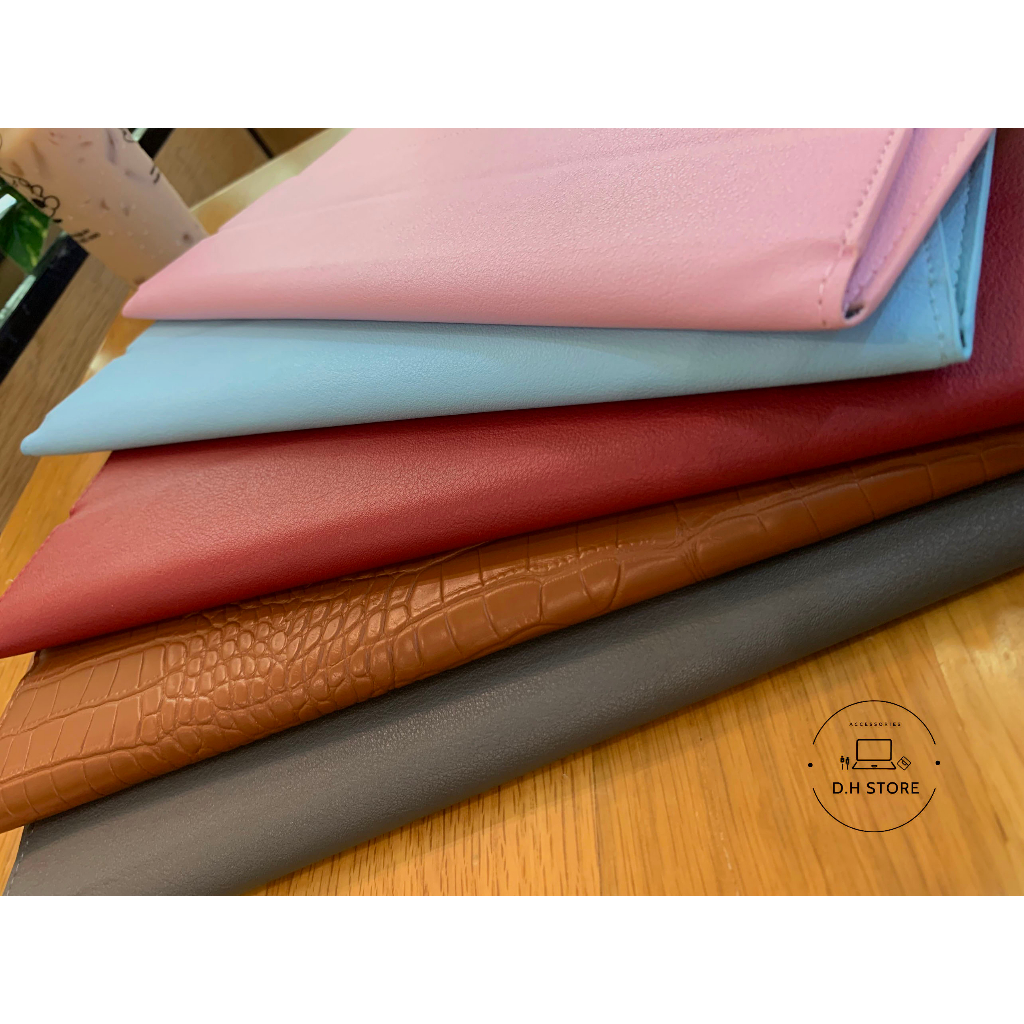 Túi Bao Thư đựng Laptop Macbook Pro-Air 13 inch chất liệu Da PU Mềm màu hồng phấn đa công dụng | BigBuy360 - bigbuy360.vn