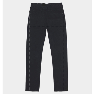Quần jean nam ĐEN TRƠN #YeCi_Official, chất bò cao cấp co dãn 4 chiều form dáng Street style