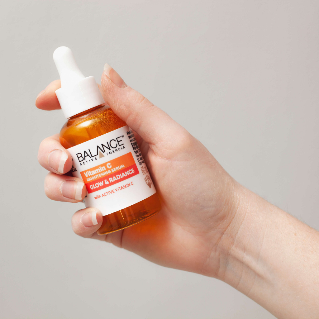 Serum Vitamin C Balance Sáng Da Mờ Thâm Nám 30ml, Tinh Chất Mờ Thâm Balance Active Formula Vitamin C Bright