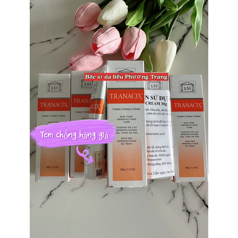 HÀNG CHÍNH HÃNG KEM DƯỠNG SÁNG DA TRANACIX CREAM GIÚP MỜ NÁM 30G - Bác Sĩ Phương Trang