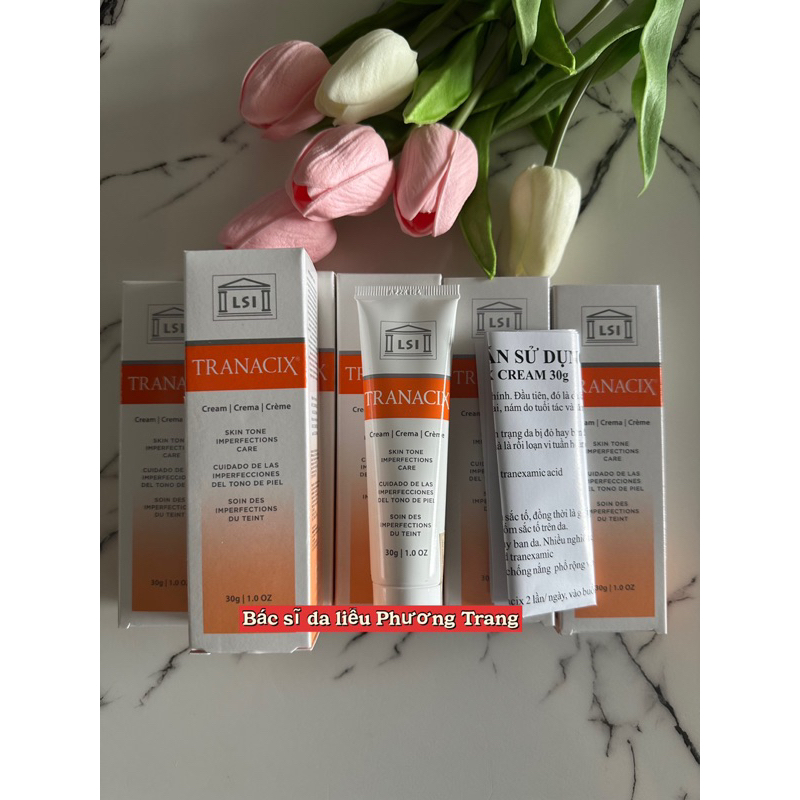 HÀNG CHÍNH HÃNG KEM DƯỠNG SÁNG DA TRANACIX CREAM GIÚP MỜ NÁM 30G - Bác Sĩ Phương Trang
