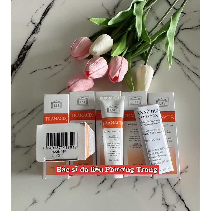 HÀNG CHÍNH HÃNG KEM DƯỠNG SÁNG DA TRANACIX CREAM GIÚP MỜ NÁM 30G - Bác Sĩ Phương Trang