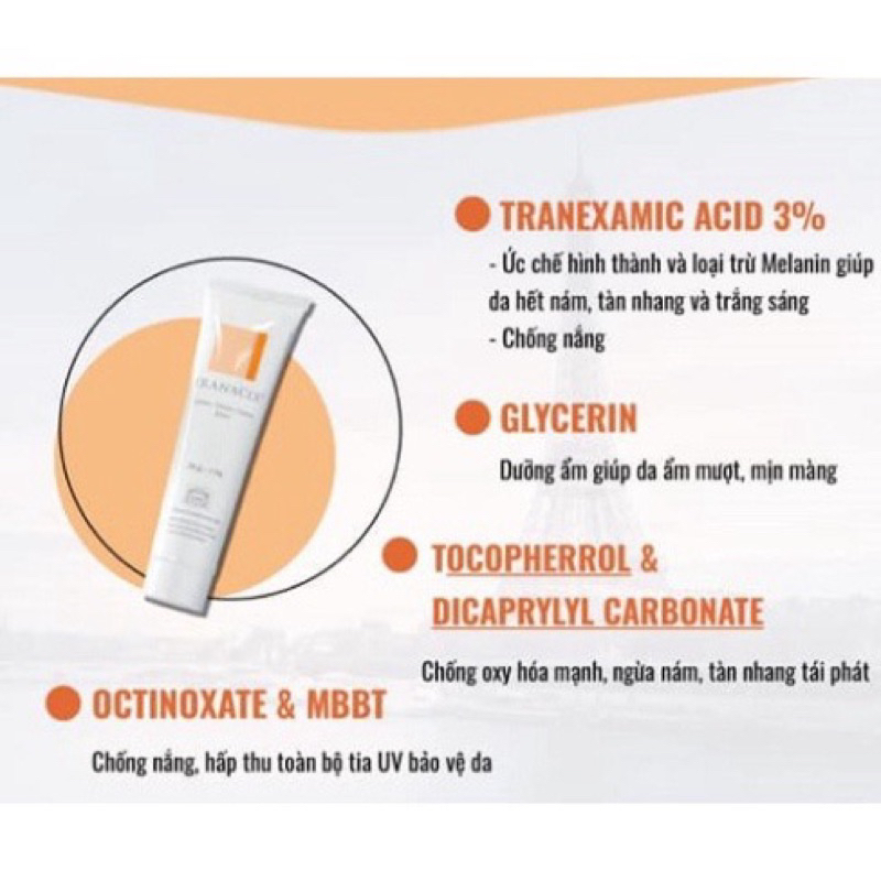 HÀNG CHÍNH HÃNG KEM DƯỠNG SÁNG DA TRANACIX CREAM GIÚP MỜ NÁM 30G - Bác Sĩ Phương Trang