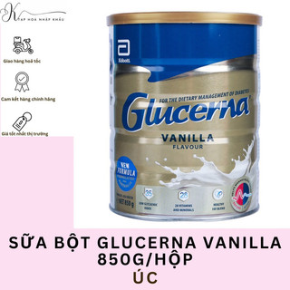 Sữa bột dành cho người tiểu đường glucerna hương vanilla 850g