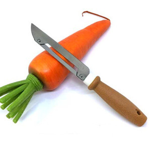 Dao bào cán nhựa nâu, dao bào giá rẻ, dao bào nhỏ loại 17cm