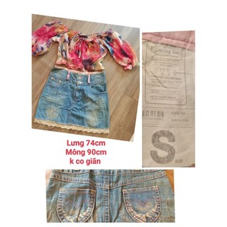 chân váy jeans HQ nhiều kiểu 2hand