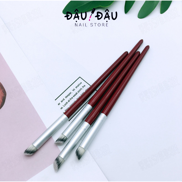 Cọ Ombre đầu tròn tán nhũ tán gel cực mịn - Phụ kiện nail chuyên nghiệp giá rẻ