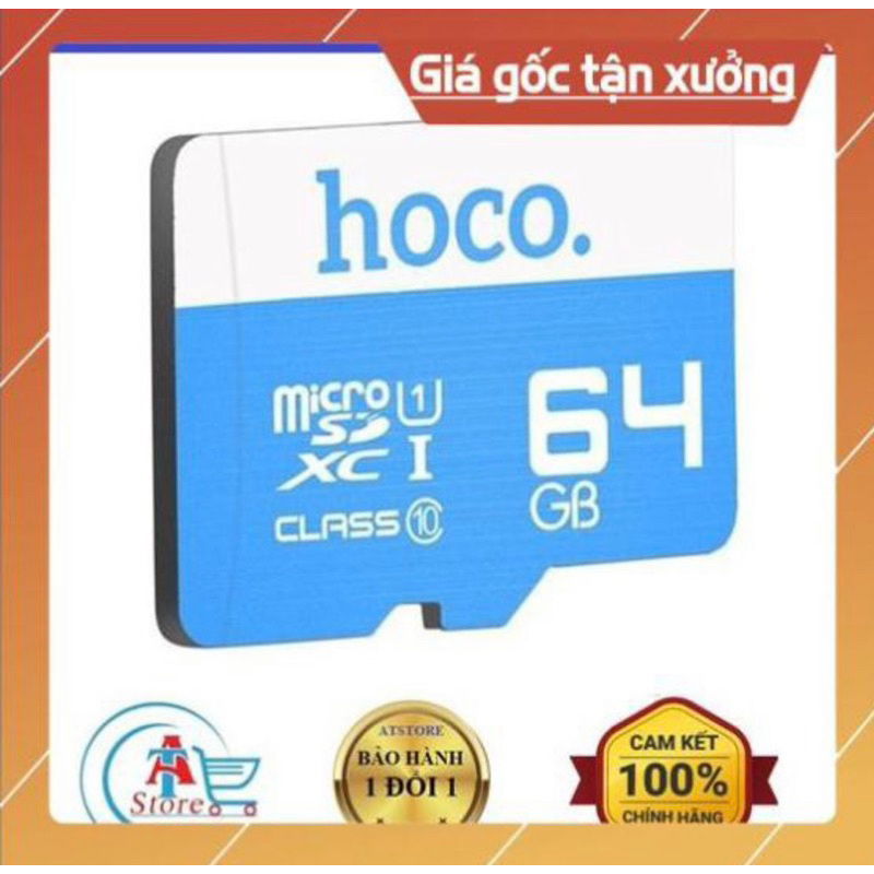Thẻ Nhớ Micro SD Hoco 64G 95MB/s Class 10 Chính Hãng