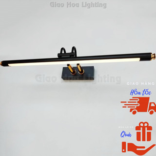 Đèn soi tranh, trang trí chiếu rọi hắt gương Led treo gắn tường phòng khách màu đen GH113 sang trọng hiện đại