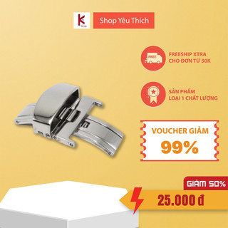Khóa Bướm Đồng Hồ Gập - Khóa Đồng Hồ 14mm 16mm 18mm 20mm