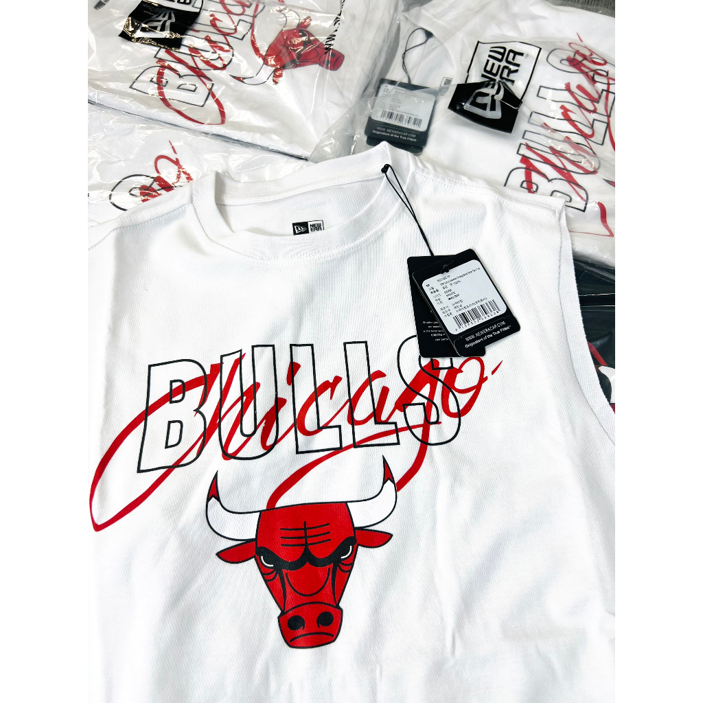 Áo 3 lỗ Newera Chicago Bulls Script Essential Tank Top