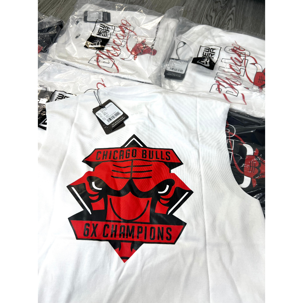 Áo 3 lỗ Newera Chicago Bulls Script Essential Tank Top