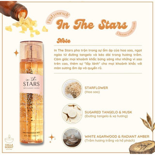 Xịt thơm toàn thân body mist In The Stars Fullsize 236ml (Auth 100% - Bill Mỹ)
