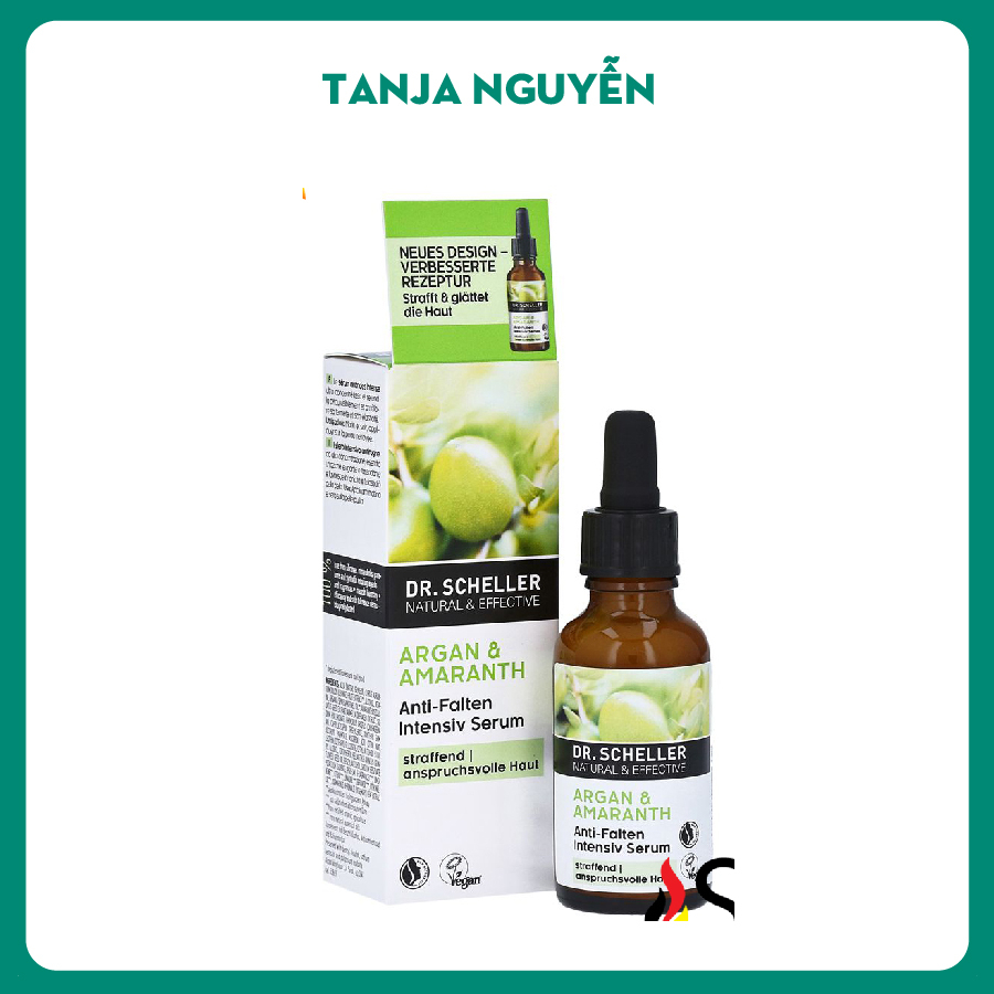 Serum huyết thanh Dr Scheller Argan & Amaranth Nội địa Đức