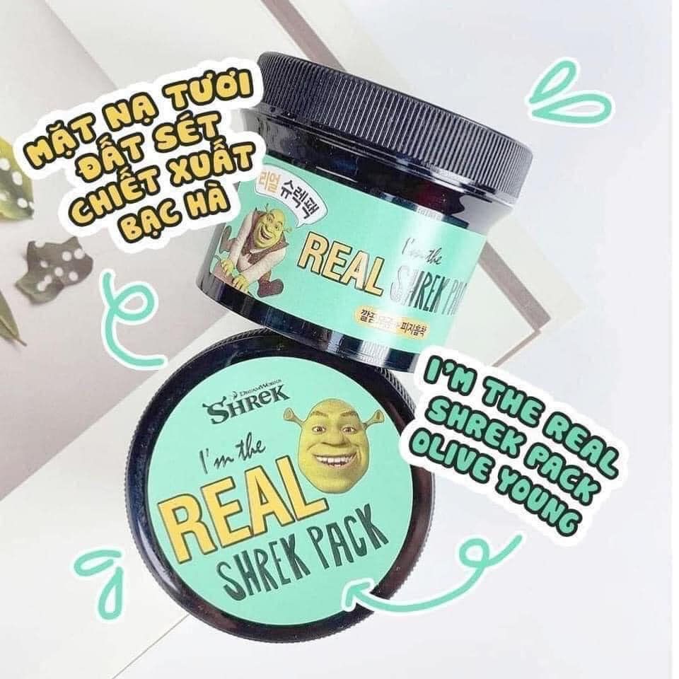 Mặt nạ đất sét Dream works I'm The Real Shrek Pack 110g