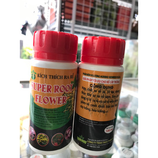 Phân bón ra rễ cực mạnh super root flower lọ 100ml.