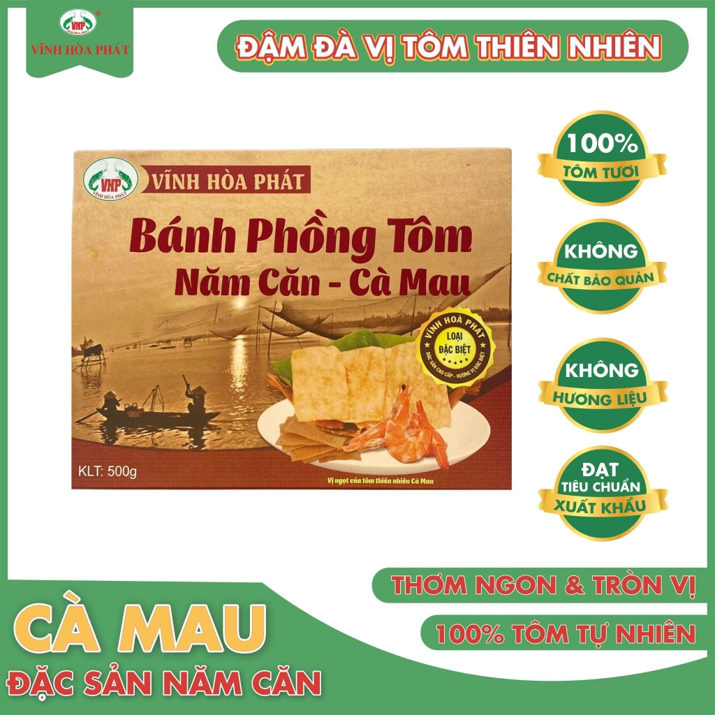 Bánh Phồng Tôm (Loại đặc biệt ) Đặc Sản Năm Căn _ Cà Mau