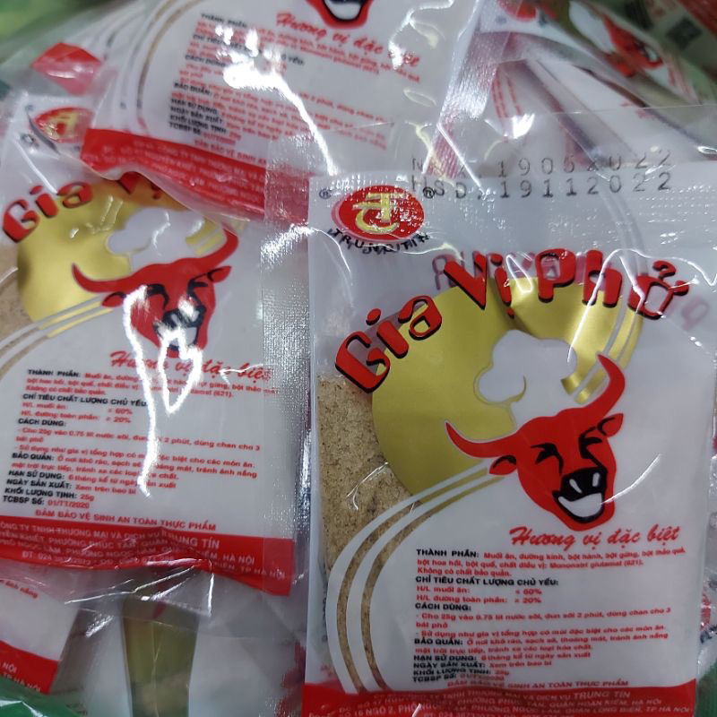 GIA VỊ PHỞ ĐẦU BÒ- Phở Bò Trung Tín