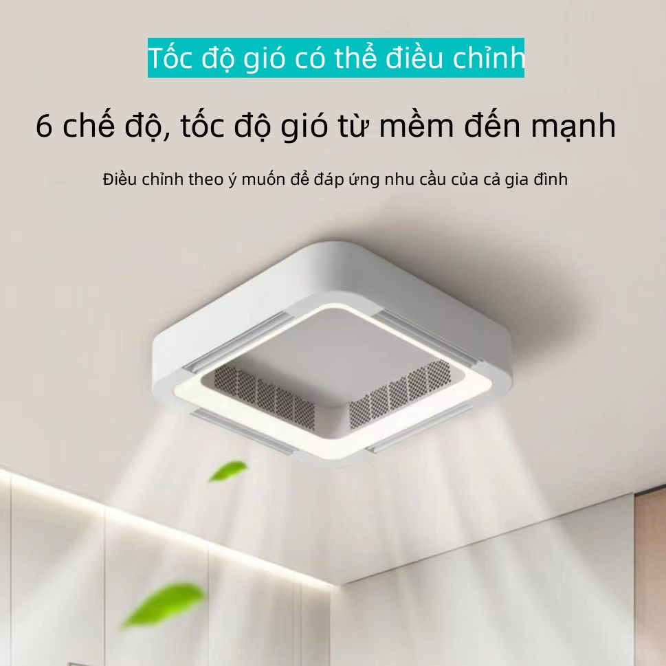 Quạt trần thông minh không cánh thông minh có tần số thay đổi