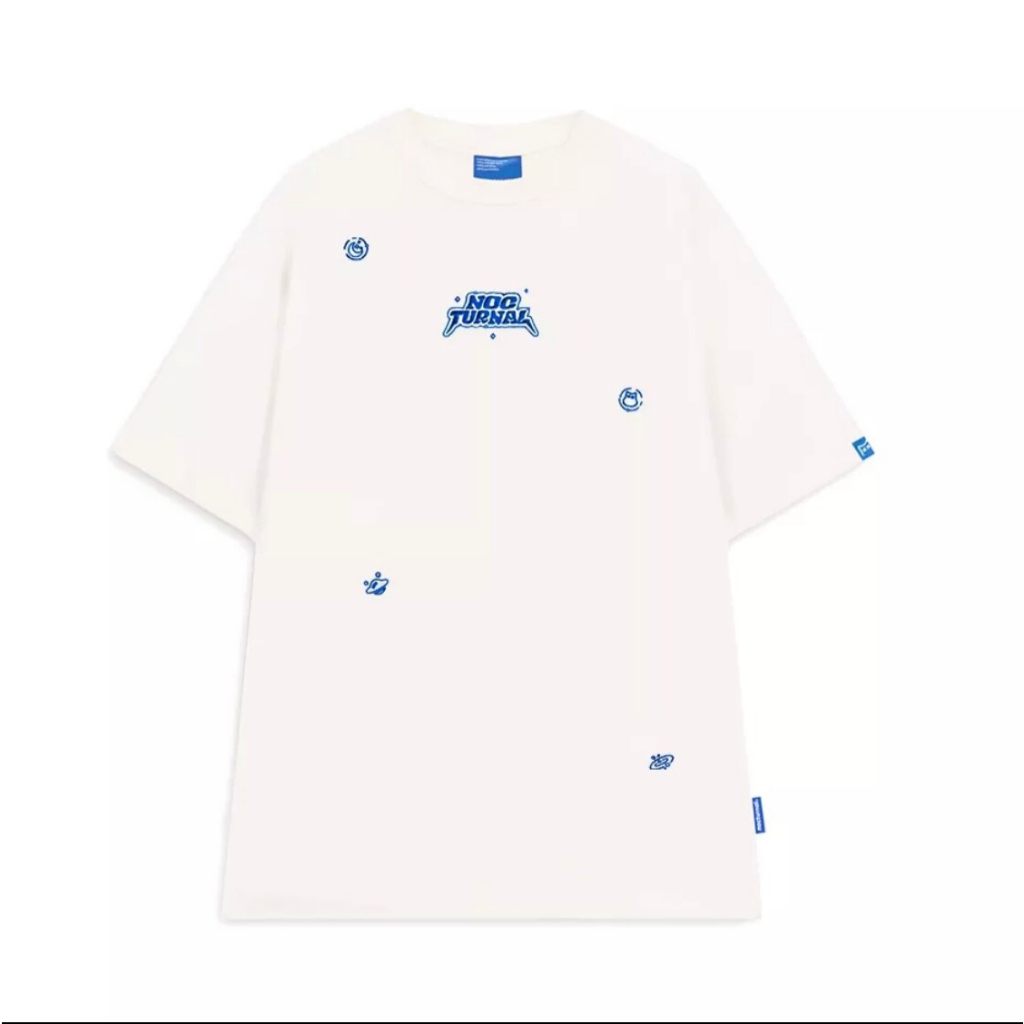 Áo thun, áo phông thêu NOCTUNNAL Galaxy tee from rộng cotton 100%