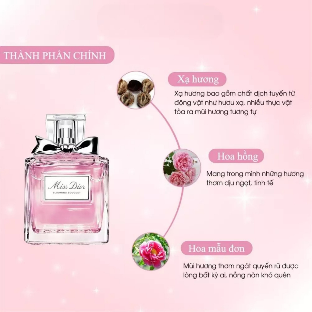 Nước hoa nữ Mi.ss 𝔻𝕚0𝕣 Blooming Bouquet EDT (chiết 10ml - Mẫu thử) | BigBuy360 - bigbuy360.vn