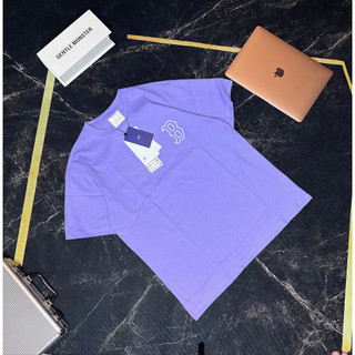(HÀNG XUẤT XỊN) Áo tím M/L/B  Logo Boston Outline  Size S M L Full-tag-code