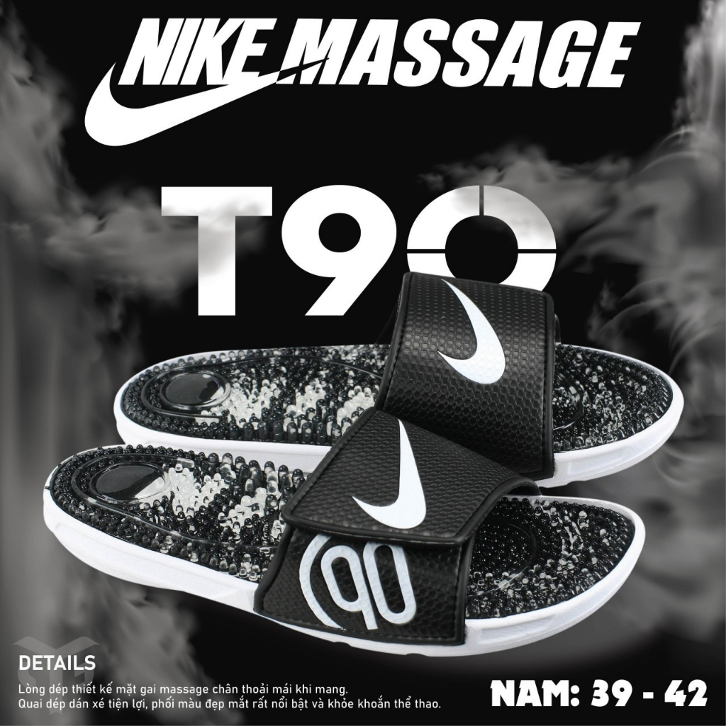 Dép nam quai ngang massage chân tốt cho sức khỏe