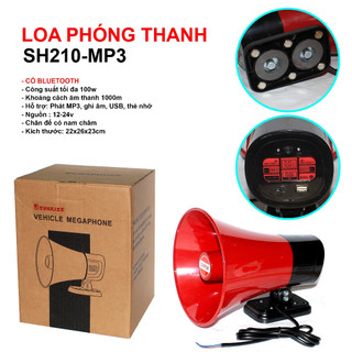 Loa phóng thanh sh210-mp3