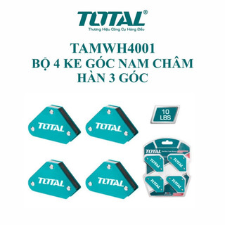 TOTAL  Bộ 4 ke góc nam châm hàn 3 góc  TAMWH4001