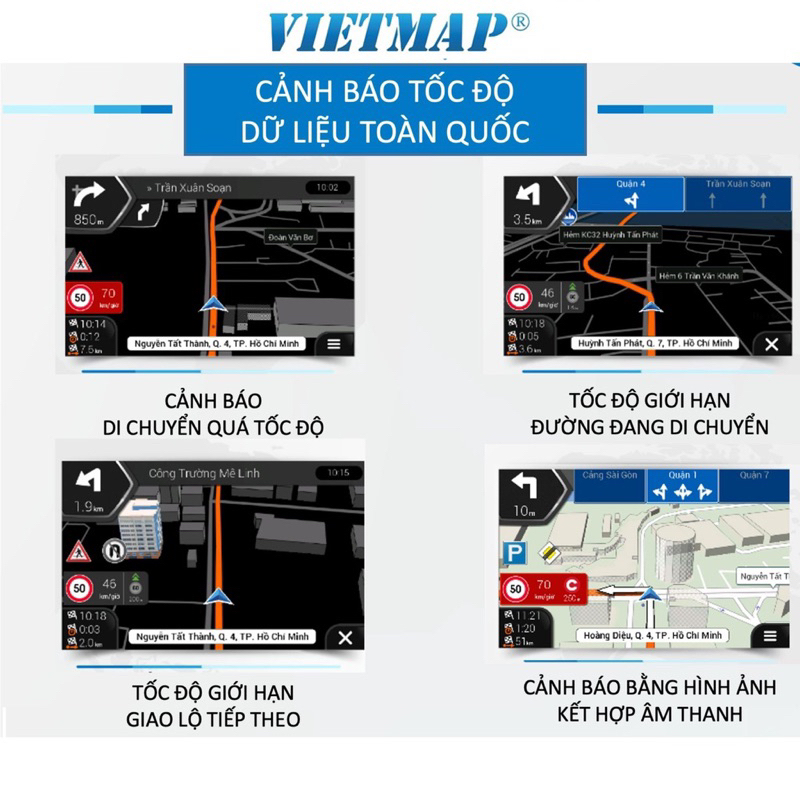 Phần Mềm Dẫn Đường Ô Tô Xe Hơi Chuyên Dụng VIETMAP S2 Dành Cho Màn Hình hoặc Box Android - Hàng Chính Hãng