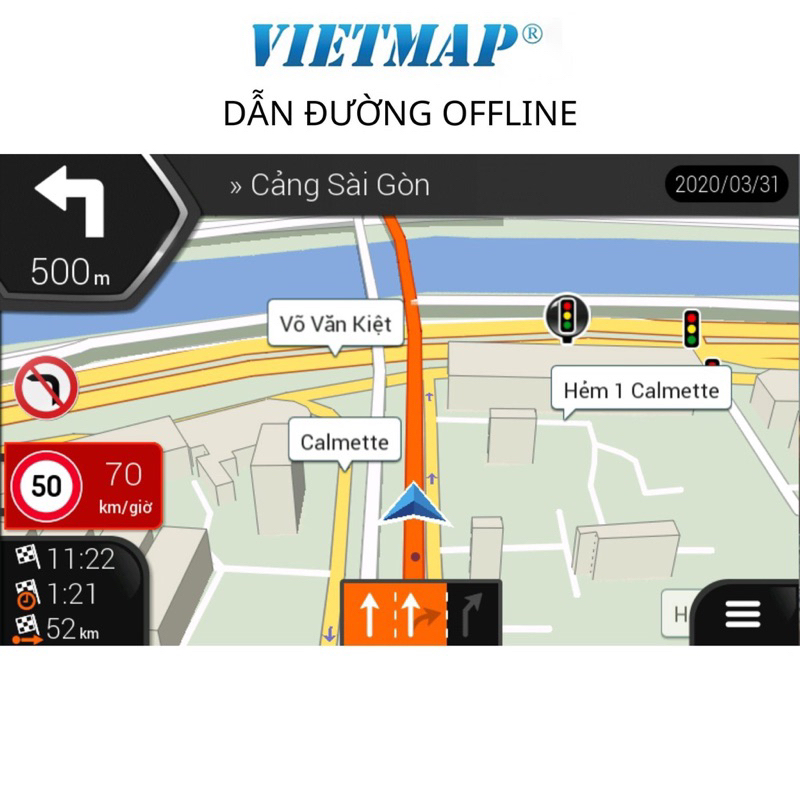 Phần Mềm Dẫn Đường Ô Tô Xe Hơi Chuyên Dụng VIETMAP S2 Dành Cho Màn Hình hoặc Box Android - Hàng Chính Hãng
