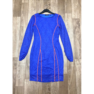 ĐẦM REN GUESS TAY NHÚNG XUẤT DƯ (2 lớp)