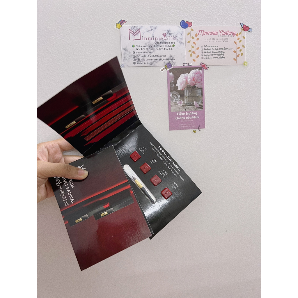 Mẫu thử son các hãng - Authentic 100%