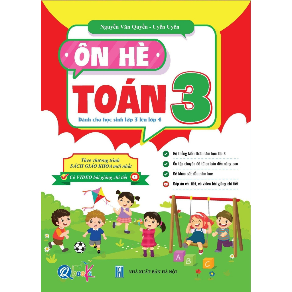 Sách - Combo Ôn Hè Toán và Tiếng Việt 3 - Dành cho học sinh lớp 3 lên 4 (2 cuốn)