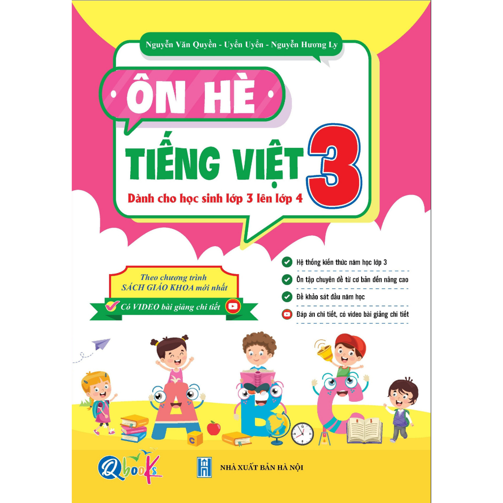 Sách - Combo Ôn Hè Toán và Tiếng Việt 3 - Chương Trình Mới - Dành cho học sinh lớp 3 lên 4 (2 cuốn)